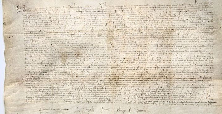 charter of foundation Solesmes