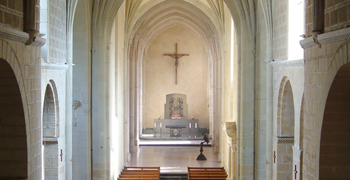 chorus of church Solesmes