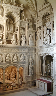 northern transept the beautiful vault Solesmes