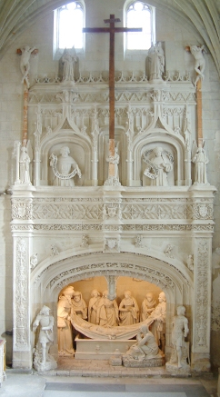 southern transept tomb of Our Lord Solesmes