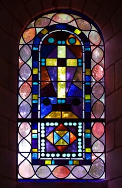 stained glass  solesmes